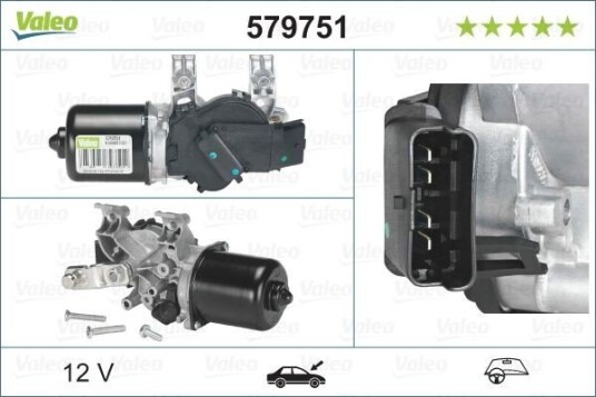 Visker motor VALEO 579751
