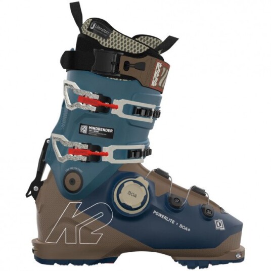 K2 Mindbender 120 BOA Skistøvler Herre Blue/Brown 25,5