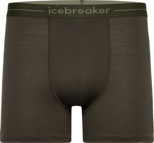 Icebreaker M Anatomica Boxers   Khaki green   XL