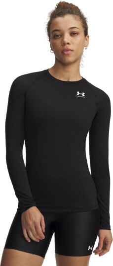 Under Armour Women"s HeatGear Compression Long Sleeve Ultimate Black M Under Armour Women"s HeatGear Compression Long Sleeve Ultimate Black M