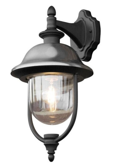 Konstsmide Parma 7240-000 Utendørs Vegglampe E27 Svart