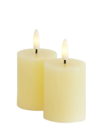 Sirius Home Sille Mini 2 Stk. Sæt Ø5Xh6,5Cm,Pale Yellow Yellow 