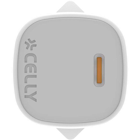 Celly USB-C PD 20W Hurtiglader med Lightning-kabel 1M