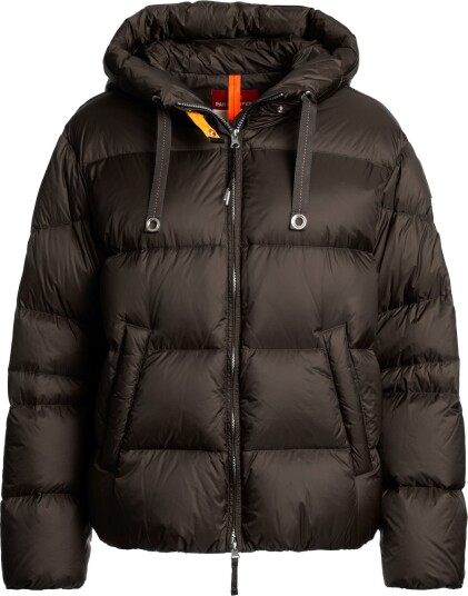 Parajumpers Women's Tilly Hooded Down Jacket Earth Brown L