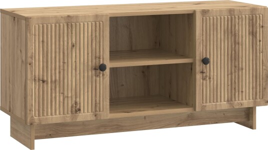 TV skap 102 x 34,5 x 50 cm Artisan eik Konstruert tre TV skap 102 x 34,5 x 50 cm Artisan eik Konstruert tre
