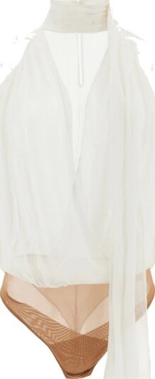 Elisabetta Franchi Dame Topper Hvit XS, Elisabetta Franchi Dame Topper Hvit XS,