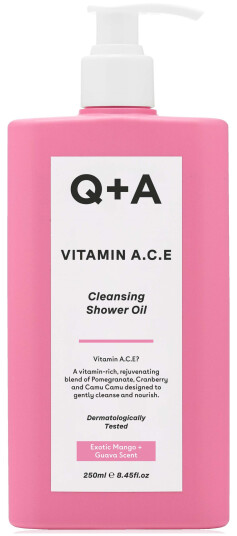 Q+A Vitamin A.C.E Shower Oil 250ml Q+A Vitamin A.C.E Shower Oil 250ml