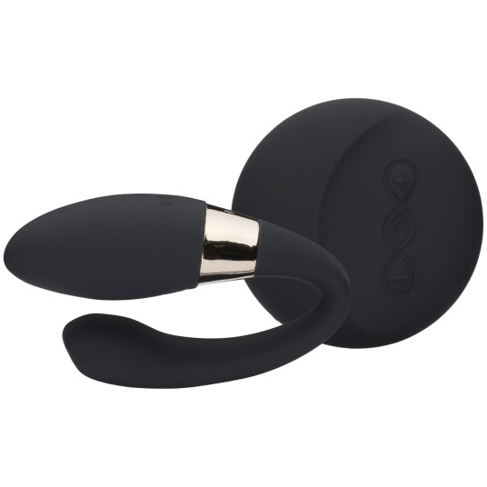 Lelo Tiani Duo Dual-Action Fjernstyrt Massør for Par - Svart Lelo Tiani Duo Dual-Action Fjernstyrt Massør for Par - Svart