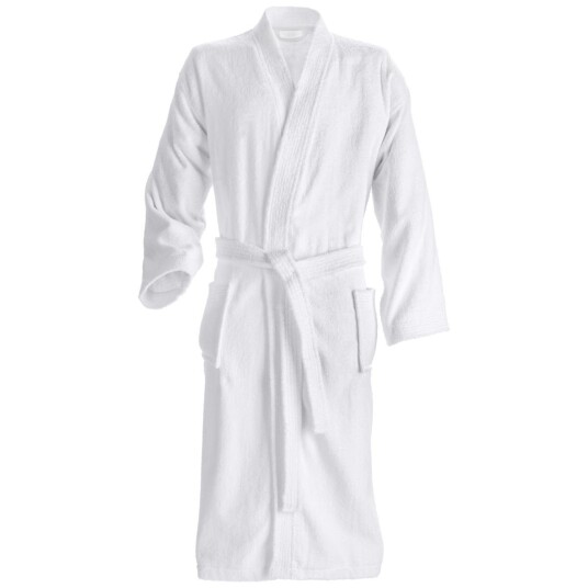 ERWIN M. Morgenkåpe Adria kimono Størrelse 2XL Hvit