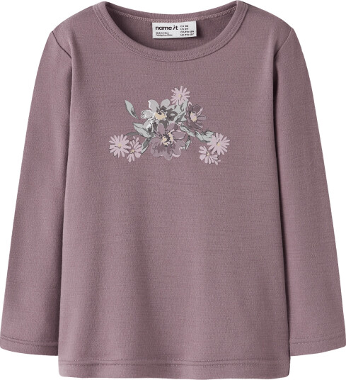 Name It Nmfwillitus Wool Ls Top Pink 98 Name It Nmfwillitus Wool Ls Top Pink 98