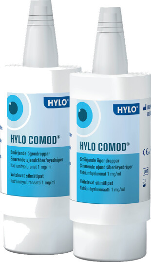 Hylo Comod Øyedråper x2 2 x 10 ml Hylo Comod Øyedråper x2 2 x 10 ml