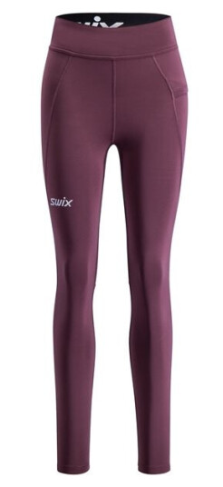 Swix Pace High Waist Tights W Plum XL Swix Pace High Waist Tights W Plum XL
