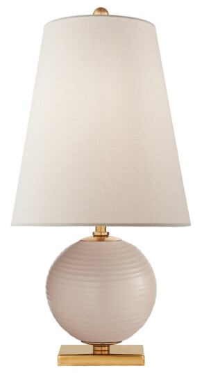 Corbin Mini Accent Lamp Blush Corbin Mini Accent Lamp Blush