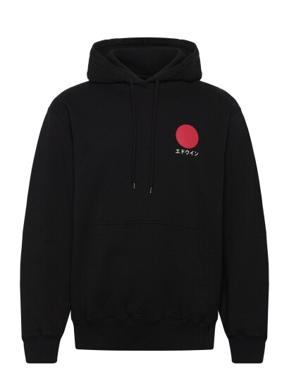 Edwin Japanese Sun Hoodie Sweat Black   Black   S
