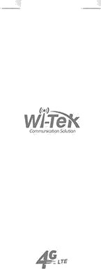 Wi Tek Utendørs 4G router med PoE utgang