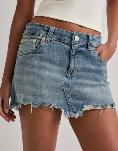 Nelly   Blå   Perfect Jeans Skirt