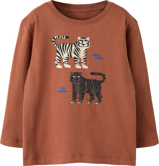 Name It Nmmluccan Ls Nreg Top Brown 86