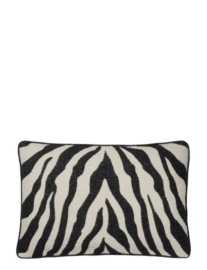 Broste Copenhagen Zebra Cushion Cover Multi/patterned L 60CM Broste Copenhagen Zebra Cushion Cover Multi/patterned L 60CM