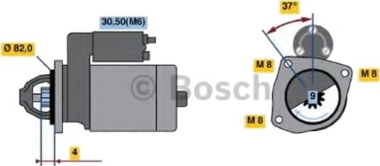 BOSCH 0 986 021 640 Starter