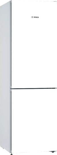 Bosch Serie 4 KGN36VWED Kombiskap Hvit 186 cm med Total No Frost Bosch Serie 4 KGN36VWED Kombiskap Hvit 186 cm med Total No Frost