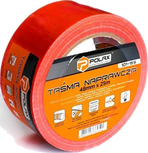 Polax Reparasjonstape 48 mm X 25 m Oransje