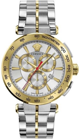 Versace Herreklokke VE6CA0423 Aion Sølvfarget/Stål Ø45 mm