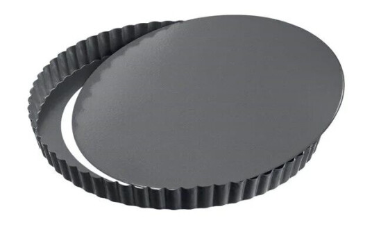 Kaiser Bakeplate La Forme Plus Quiche mold 32 cm 1.9 L non stick black