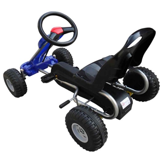 vidaXL Pedal-go-kart blå
