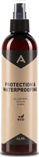 Alfa Skoimpregnering Spray 300ml Effektiv Impregnering Som Beskytter Sko