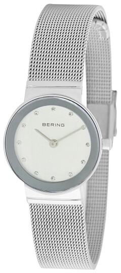 Bering Dameklokke 10126 000 Classic Hvit/Stål Ø26 mm Bering Dameklokke 10126 000 Classic Hvit/Stål Ø26 mm