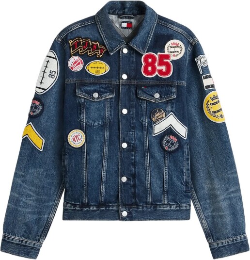 Tommy Jeans Ryan Regular Trucker Dj2058   DENIM DARK   XS