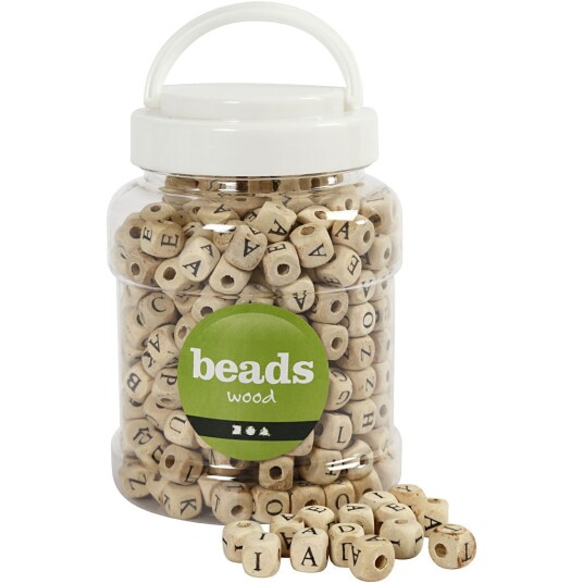 Creativ Company Wooden Letter Bead Set 400pcs. Creativ Company Wooden Letter Bead Set 400pcs.
