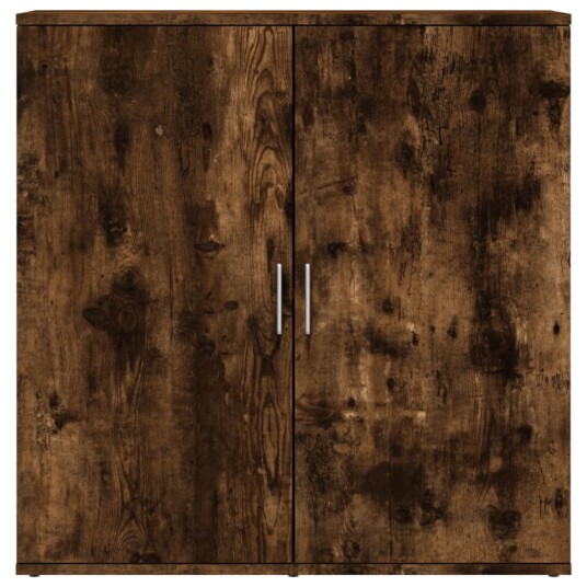 Skjenker 2 stk røkt eik 79x38x80 cm konstruert tre Skjenker 2 stk røkt eik 79x38x80 cm konstruert tre