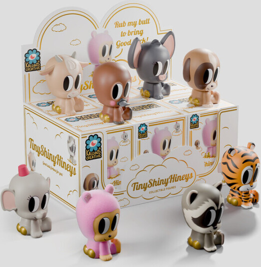 Kaleidos Tiny Shiny Hineys: Blind Box Series 1 with 6Piece PDQ