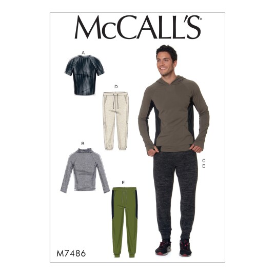 McCall's 7486 -Joggedress XN (XL-XXL-XXXL)