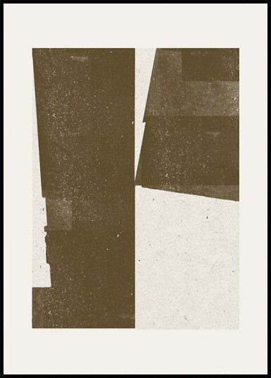 Muted Geometries Plakat Plakat / 50x70cm