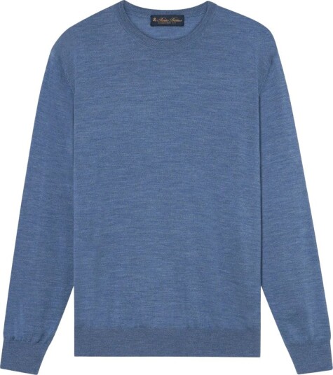 Brooks Brothers Herre Strikkevarer Blå M,