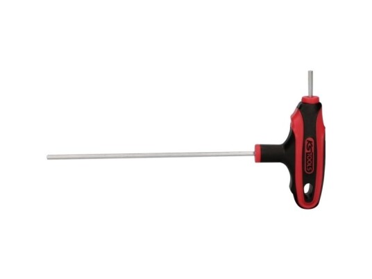 Ks Tools 151.2688 Hex nøkkel Med T grep Metrisk 1 Stykker Kromvanadiumstål 3 mm 16,7 Cm