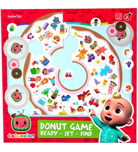 CoComelon Donut Spill - Klar, Klar, Finn av Barbo Toys