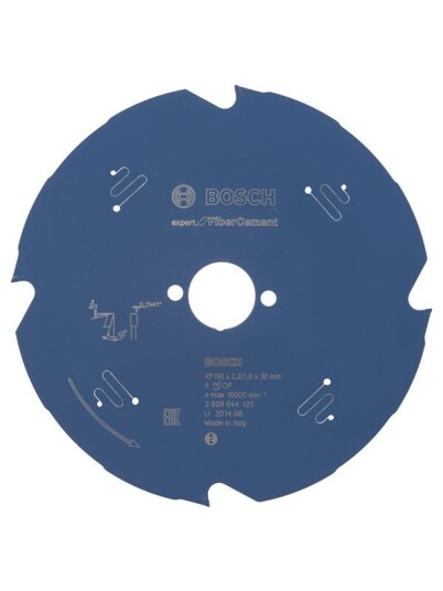 Bosch Sirkelsagblad Expert for Fibre Cement 190 x 30 x 2,2 mm, 4