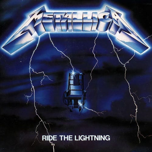 Metallica Ride The Lightning CD Metallica Ride The Lightning CD