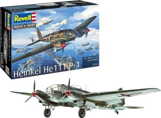 Modell I Skala 1:32 /03755/ Heinkel He 111P-1