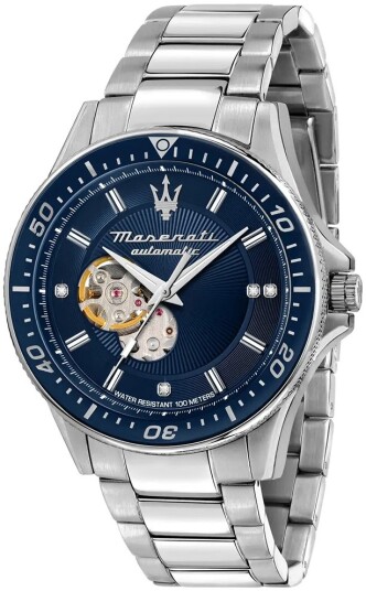 Maserati Herreklokke R8823140007 Sfida Blå/Stål Ø44 mm