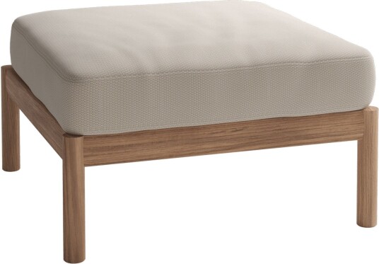 Fritz Hansen Tradition Pouf Light Sand Teak Fsc 100% Utendørs Krakker Og Puffer Povl B. Eskildsen Tre Farget Tre Fritz Hansen Tradition Pouf Light Sand Teak Fsc 100% Utendørs Krakker Og Puffer Povl B. Eskildsen Tre Farget Tre