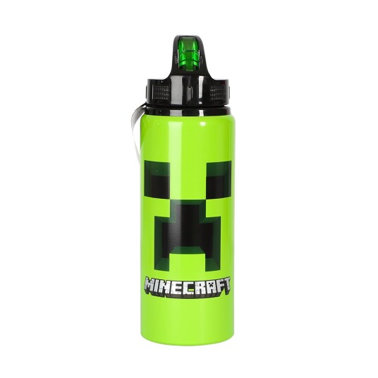 Joker Aluminium Sport Bottle Minecraft 730 Ml   Multi/patterned   730 ml