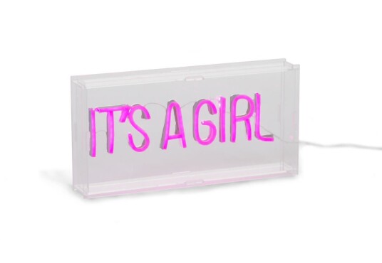 Childhome Neon Light Box It's A Girl