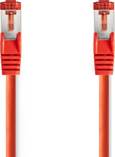 Nedis CAT6 S/FTP Nettverkskabel 10m Rød