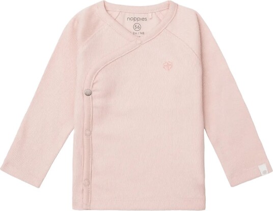 Noppies U Tee Wrap Rib Nanyuki Ls - P778 ROSE SMOKE - 44