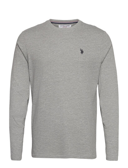 U.S. Polo Assn. Uspa T-Shirt Ls Brolin Men - Grey - XXL
