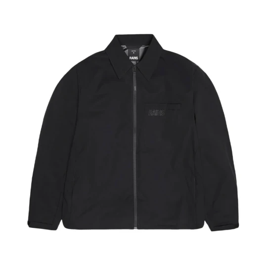 Rains Mito Overshirt Black M Rains Mito Overshirt Black M